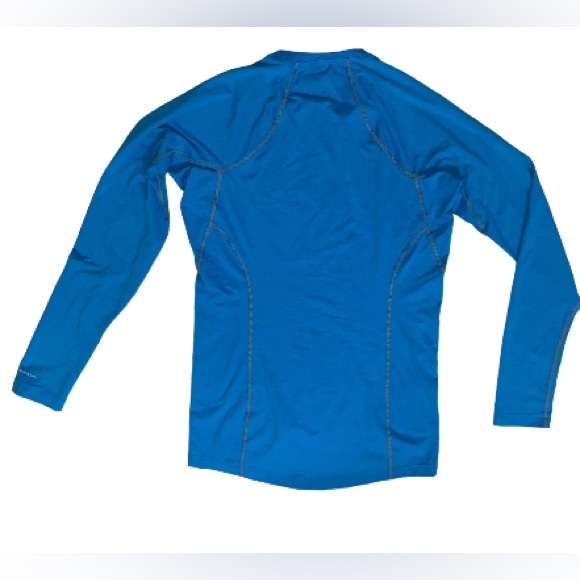 Columbia Omni shield thermal warmth blue shirt  women’s  size small S - Picture 7 of 10